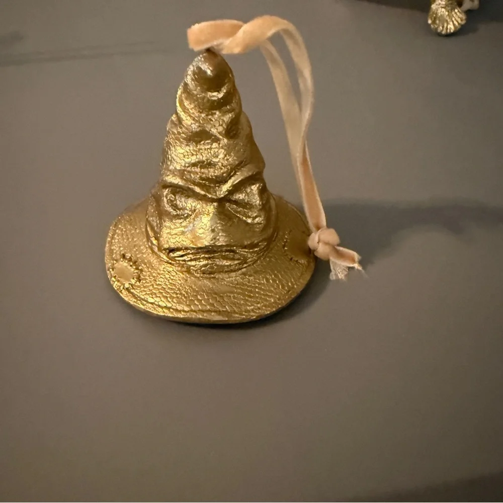 Pottery Barn Gold Owl Ornament - Picture 3 of 10